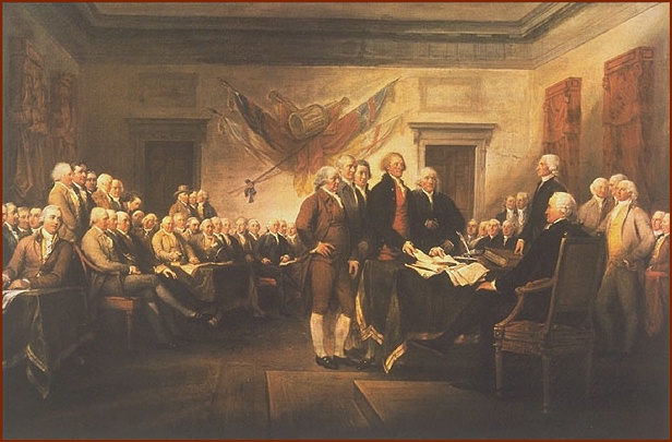 Signing the Declaration